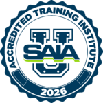 Circular certification seal reading 'CERTIFIED TRAINING' with year 2026, used to indicate official training status